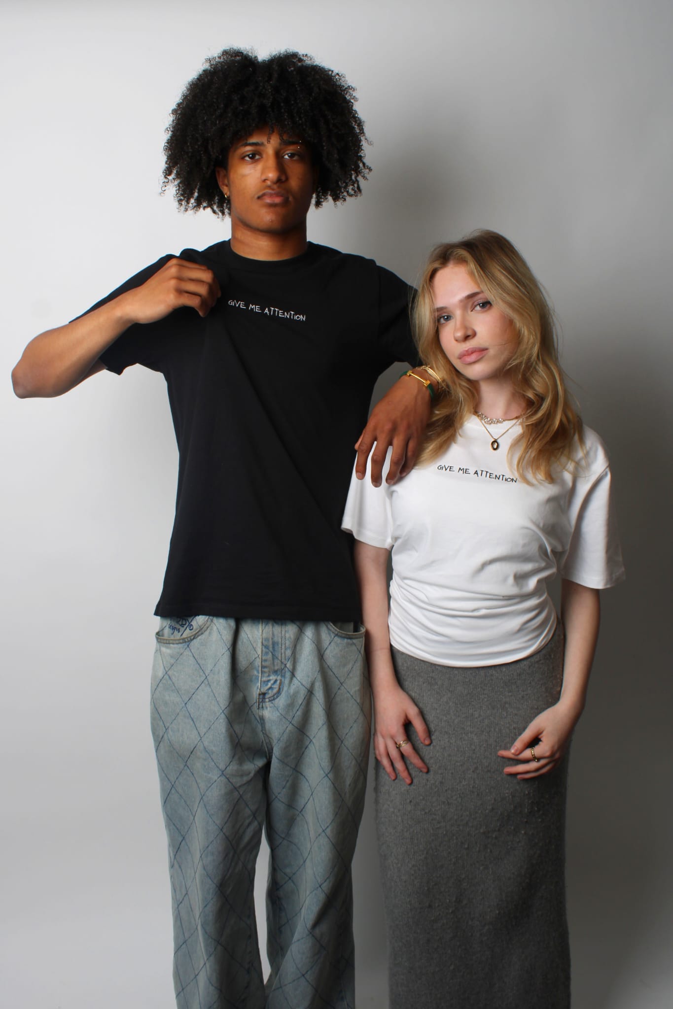 GMA Short Sleeve T-shirt Ghost White