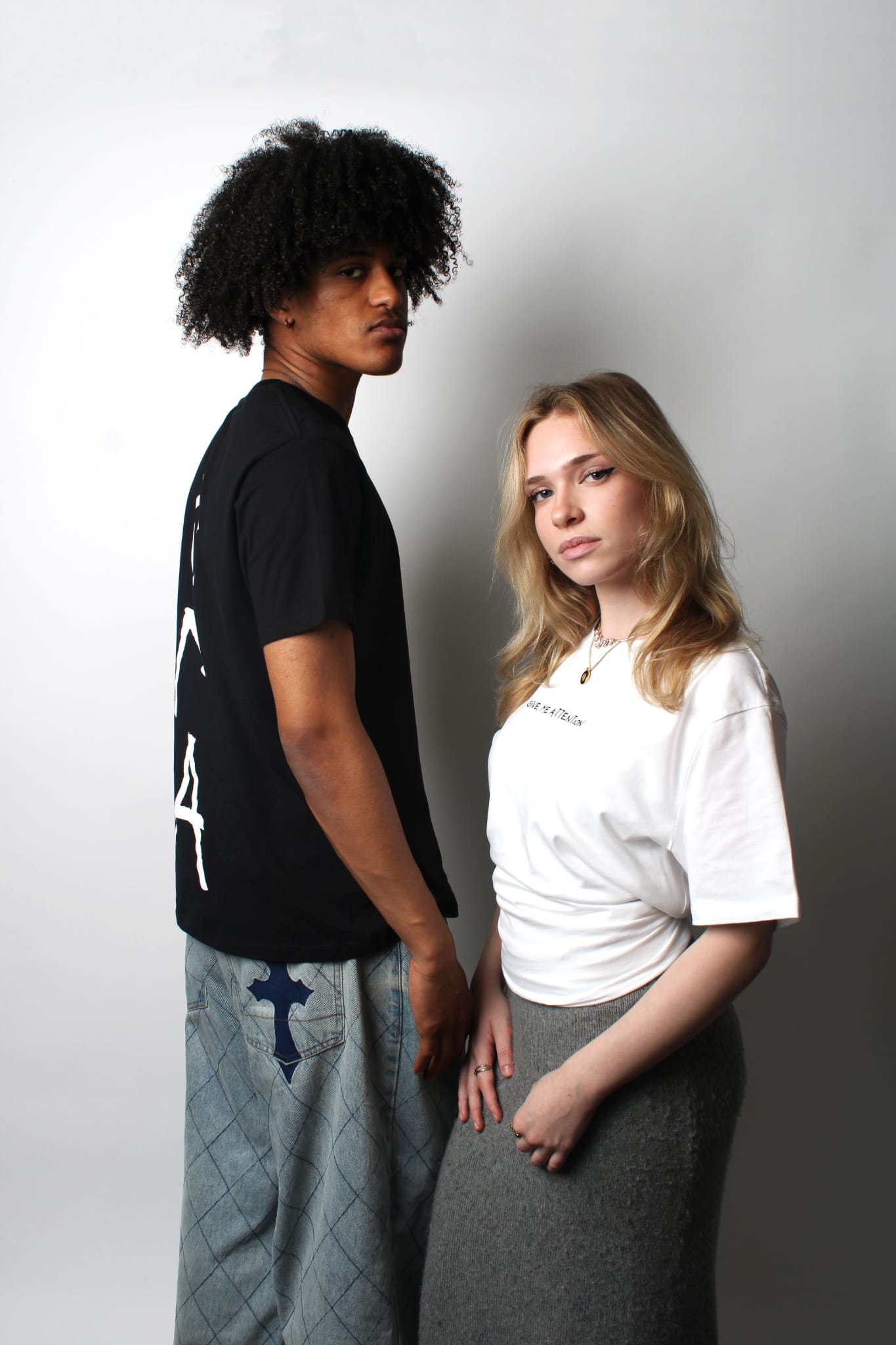 GMA Short Sleeve T-shirt Ghost White