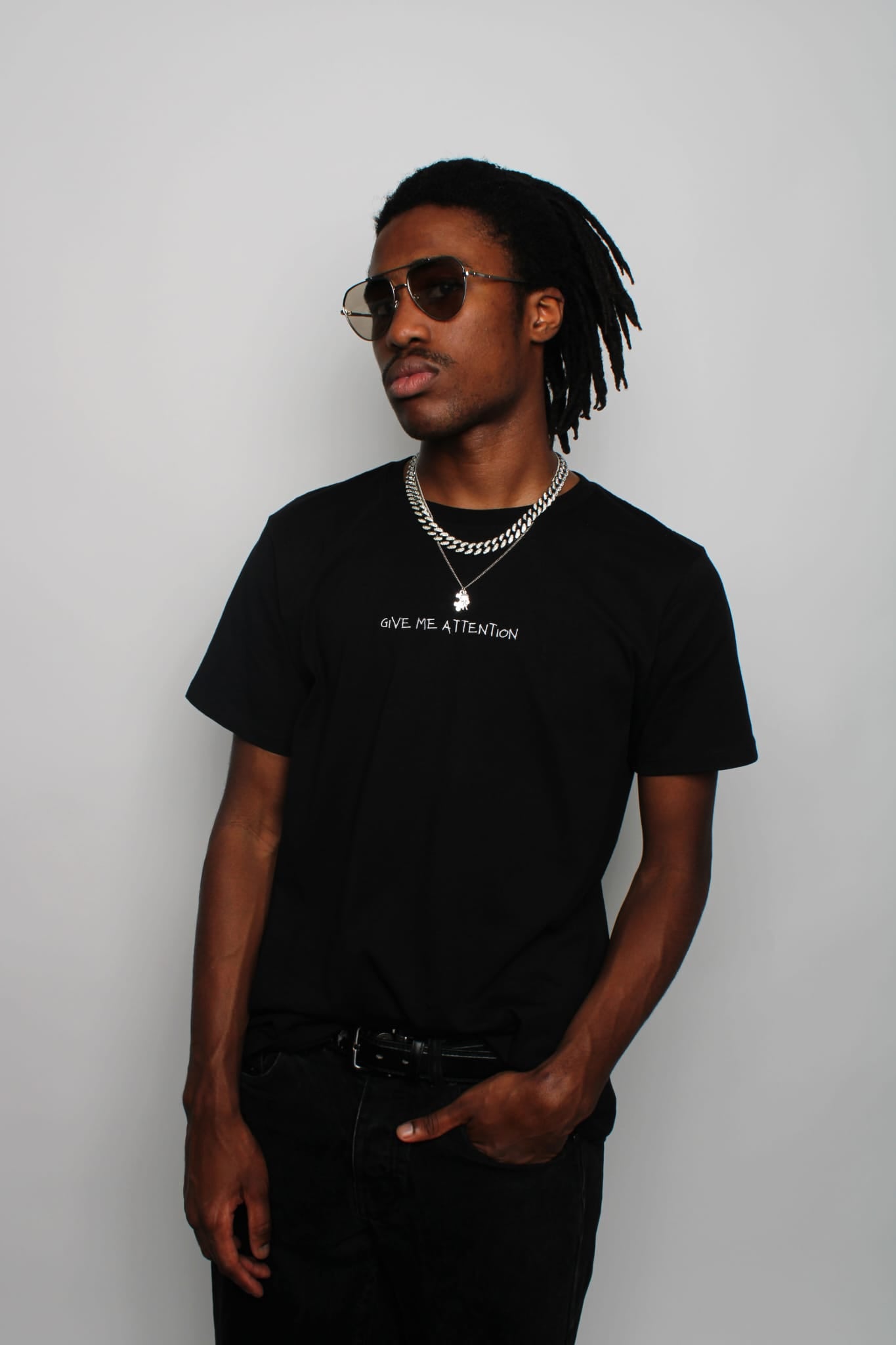 GMA Short Sleeve T-shirt Midnight black
